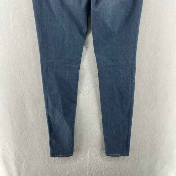 Comptoir Des Cotonniers Jeans Sz 26 Blue Skinny Low-Rise Stretch Denim - Picture 9 of 12